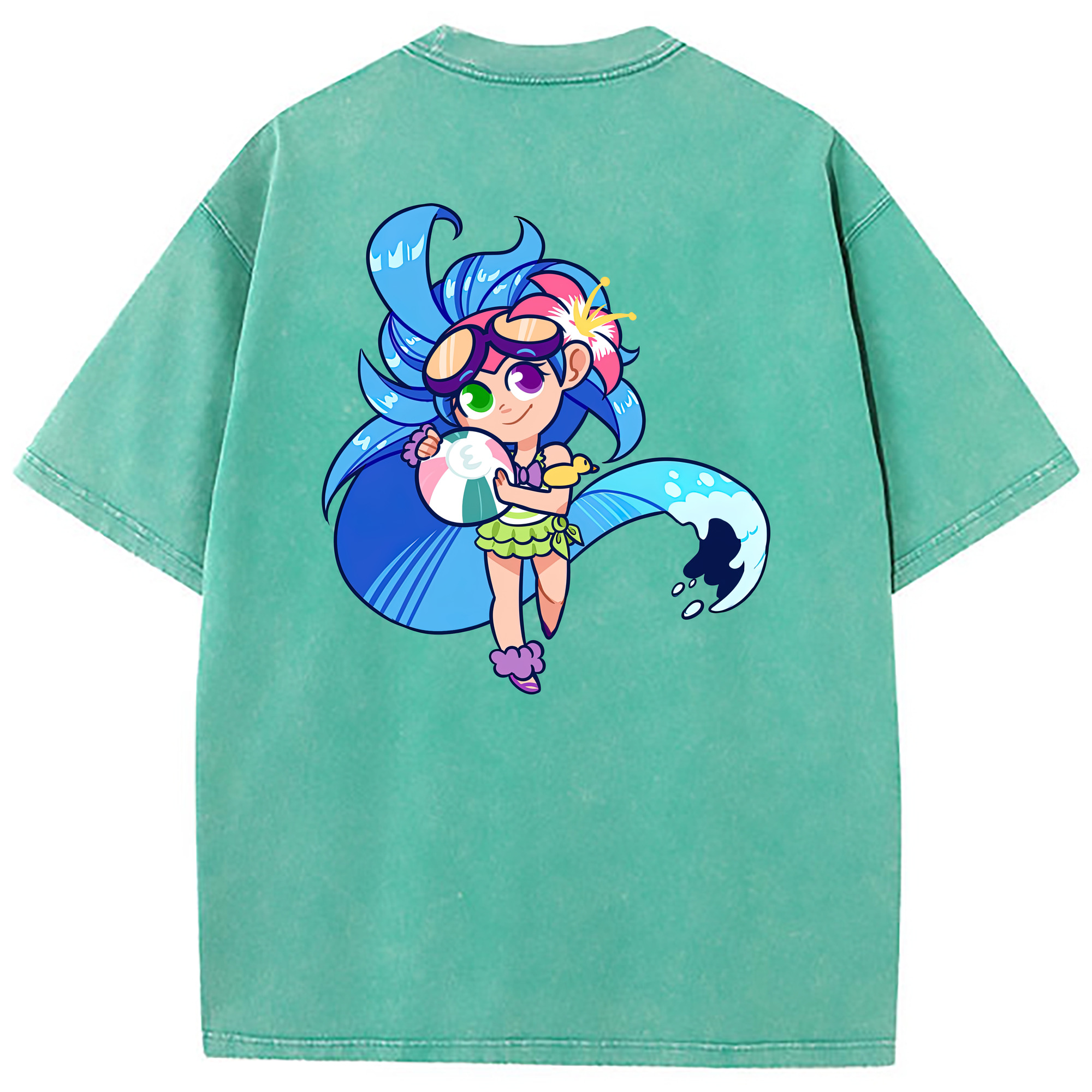 （画像用） リーグ・オブ・レジェンド League of Legends LOL 綿100% ヴィンテージ風 半袖Tシャツ（背面プリント）
